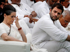 Rahul and sonia gandhi